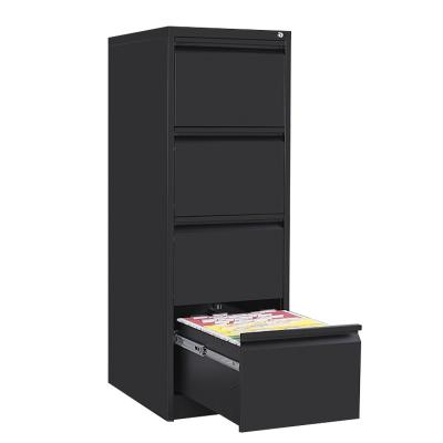 China Foldable Metal Office Furniture 4 Drawer Storage Cabinet Iron Filing Cabinet Metal 4 Drawers Steel File Cabinet for sale