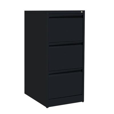 China Foldable Office 3 Drawer Filing Cabinet Furniture Organizer School Vertical File Storage Cabinet Price for sale