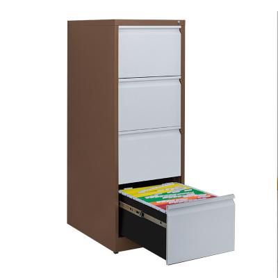 China Foldable 4 Drawer Metal Vertical File Cabinet Office Black Cabinet Drawers Lock Closet Cabinet With Drawers for sale