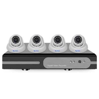 China Cheap NIGHT VISION hd 1080p IR network camera 4CH full channel cctv dvr kits for sale