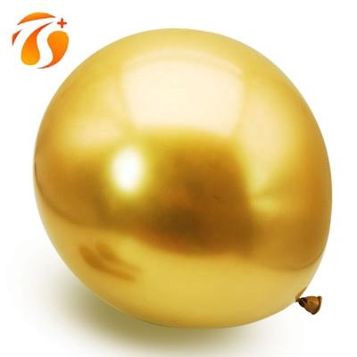 China 12 Inch Gold Chrome Balloon Gift Toy for sale