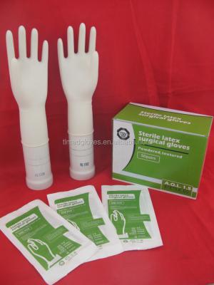 China sterile latex hand gloves 6