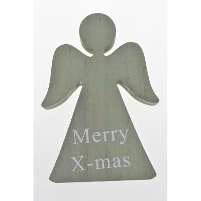 China Wooden Angel Wooden Models for Christmas Xmas Decorations for sale