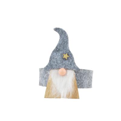 China New Christmas Gnome Tea Light Tea Light Candle Holder Christmas Holiday Decoration for sale