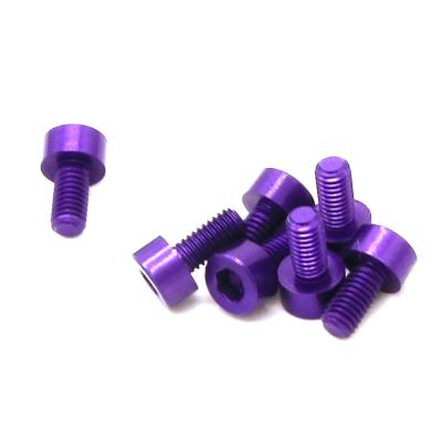 China Pan M3 M4 Bicycle Screw Ti Bolt Titanium Bolts Column Head Gold Color Titanium Screws Ti Fasteners for sale