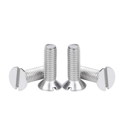 China Galvanized Pan Head Stair Bolt Steel Pan Socket Machine Pan Slotted Head Screw for sale