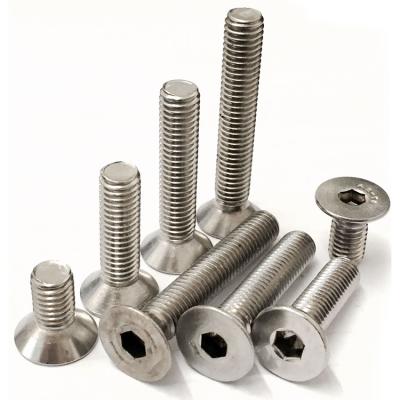 China Pan Hex Socket Screws Countersunk Head Screws Stainless Steel Round Head Bolts for sale