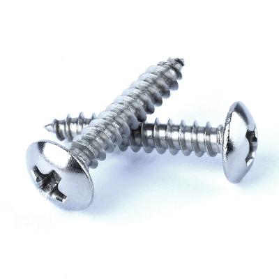 China Healthcare ST2.2/3/3.5/4/6.3/9 Stainless Steel /Brass /Steel Zinc Plating Screw Pint Thread Tapping Screw for sale