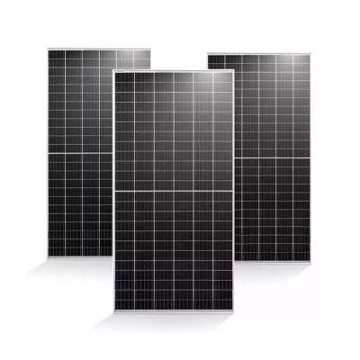 China 25A Reasonable Price 550W Home Photovoltaic Panels System Half Cell Mono Modules Kit Solar Panel for sale