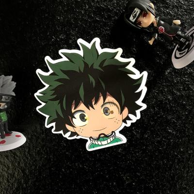 China Hot Selling Custom Anime 3D Decorative Lenticular Motion Sticker Anime Lenticular Die Cut Stickers Die Cut Stickers for sale