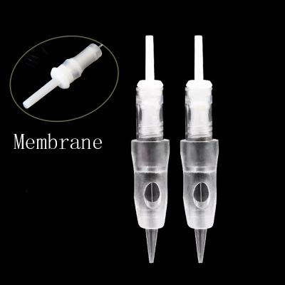 China Wholesale Permanent Disposable Eyebrow Tattoo PMU Screw RL Needles Membrane Microblading Needles For Permanent Makeup Machine for sale