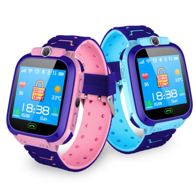 China Touch Screen KIDS SMART WATCH Q12 Smartwatch 2G Smartwatch Q12 SOS GSM Child Call Books Anti-lost Location Kids Books for sale