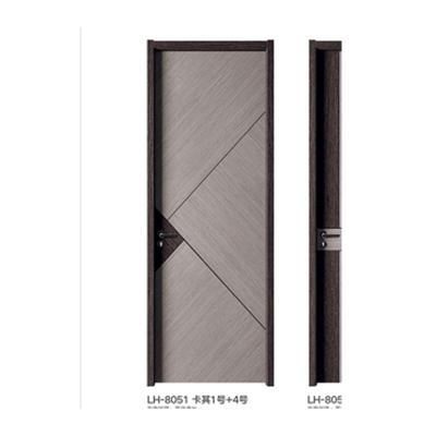 China Modern Design Classic High Quality Interior Entry Door House Wooden Door for sale