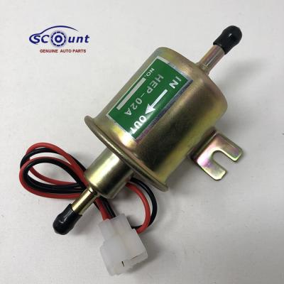 China Universal Scount Car Accessories Low Pressure 12V 24V Electric Fuel Pump HEP-02A For Camry For Toyota Prius for sale