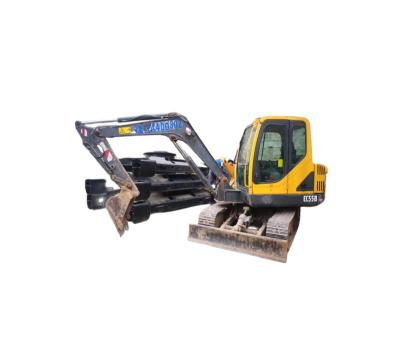 China Hot Sale 0.23 Original Volvo EC55B Heavy Condition EC55B Excellent Equipment Used Excavator Volvo EC55B Machinery 0.23 for sale