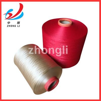 China 100% Polyester Anti-bacteria Yarn DTY 75/36 75/72 75/144F NIM SIM IL Color And Black DTY Yarn for sale