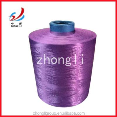 China Anti-bacteria Polyester DTY 150/144 150/96 Matte Semi Matte Full SIM DTY Bright for sale