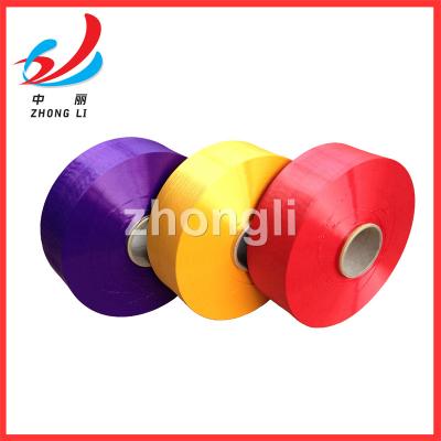 China Anti-bacteria POY BRIDGE GAB sd polyester filament color yarn zhongli chemical for sale