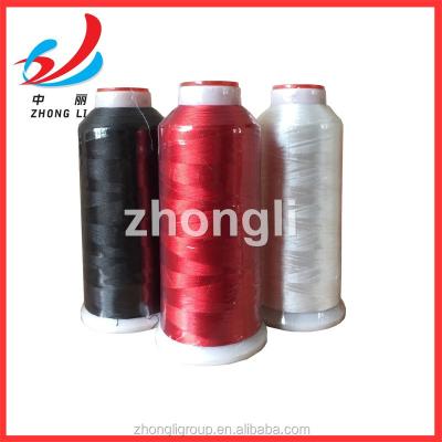 China Polyester Embroidery Thread 120D/2 150D/2 300D/2 Abrasion-Resistant 5000 Yards Thread for sale