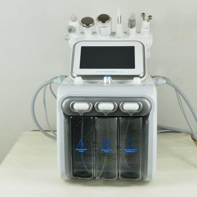 China Pigment Removal 6 in 1 Water Skin Rejuvenation Hydra Dermabrasion Facial Cleansing Machine for sale