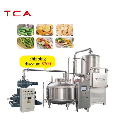 China Vacuum Frying Banana Apple Chips Potato Chips Vacuum Frying Supplier Apple French Fries Vacuum Frying Machine for sale