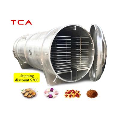 China 610*610*35mm TCA High Quality Recoverable Products Vacuum Freeze Drying Machine for sale