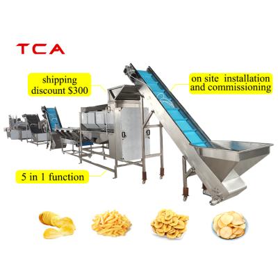 China Chips TCA Line For Product French Fries Automation Frozen French Fries Line for sale