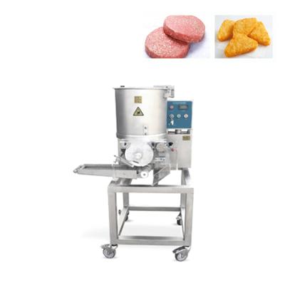 China Hamburger Making Machine Burger Patty Making Machine Fried Chicken Nuggets Hamburger Patty Machine 8cm for sale