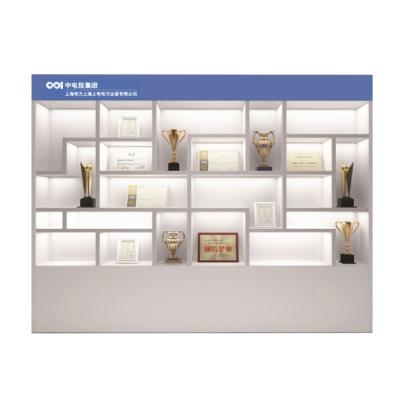 China Custom Tempered Glass Trophy Display Cabinet Holder for sale