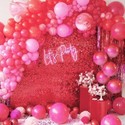 China For Sale Big Color Sequin Backdrop Sequin Wall Decoration 30*30cm for sale