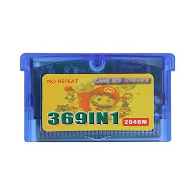 China 369 Game In 1 Video Game Card Multi Games For Nintendo GBA/gba Sp/ndsl Game Card for sale