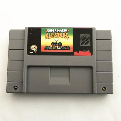 China For SNES Retro Game Super Mario SNES Game Card Video Game Cartridge Everdrive Snes Card for sale