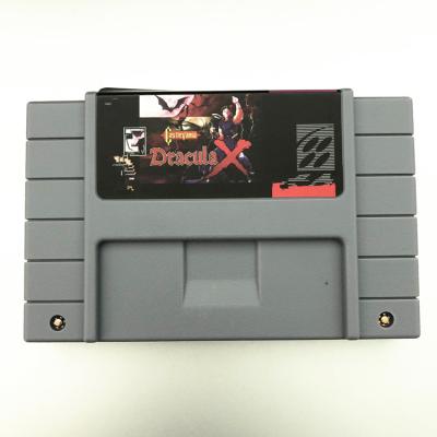 China For SNES Game Size Quality SNES Game Card Controle TV Game Video Game Cartridge Everdrive Snes Classic Card for sale