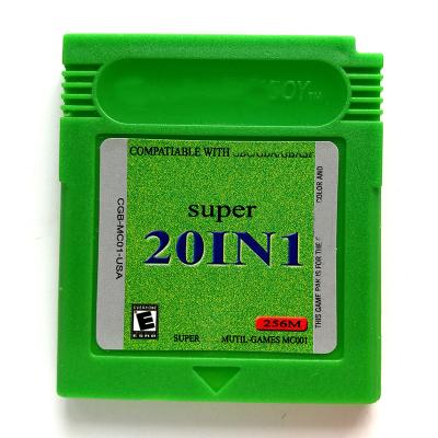 China Fun Working Well On Cartridge 20 IN 1 Device Trading Cards Video Game For GBC Card for sale