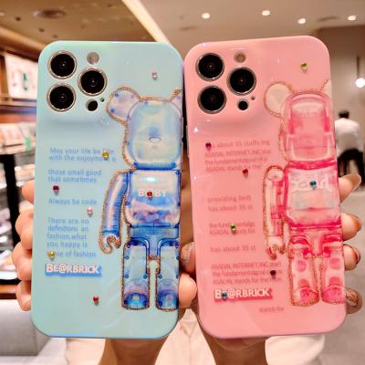 China Shockproof Exclusive Lovely Cartoon Gummy Bears Back Cover Cute Girly Girl Cell Phone Cover Mobile Filter Mount For iphone 6 7 xs 11 12 13 pro max for sale