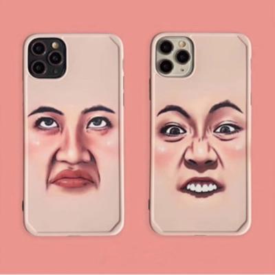 China Shockproof phone case, no! Emojis, yes! Custom Printed Interesting Mobile Photo Cell Phone Cover Bag and Cases for iphone 11 12 13 mini pro max for sale