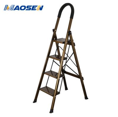 China Folding Ladders Household Aluminum Folding Step Ladder 3 4 5 6 Steps for sale