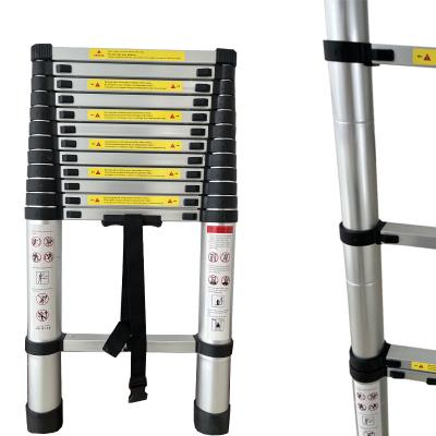 China Telescopic Ladders Warehouse Aluminum Telescopic Ladder 3.8M for sale