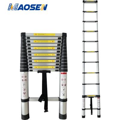 China High Quality 12.5FT/3.8M Telescopic Ladders Telescopic Ladder Aluminum Telescopic Ladder For Sale for sale