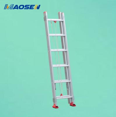 China Folding Ladders Telescopic Step Aluminum Alloy Telescopic Extension Rope Ladder for sale