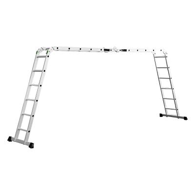 China Aluminum Universal Oval Ladder 3.7M Multipurpose Ladder Folding Ladders 10.5Kg for sale