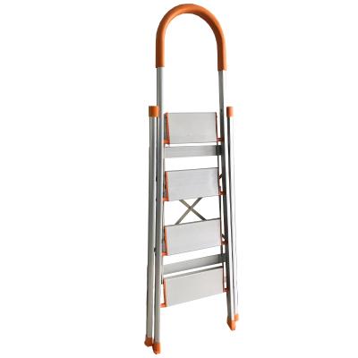 China Factory wholesale home 5 step ladder folding ladders safty aluminum steps for sale