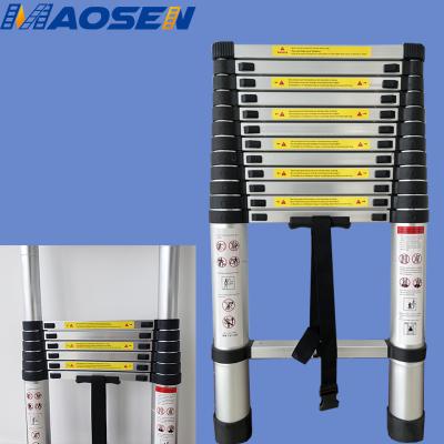 China Nice Telescopic Ladders Grade Aluminum Telescopic Step Ladder escalera de aluminio for sale