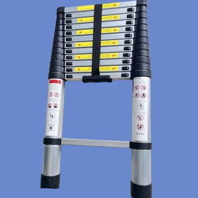 China China Supplier Aluminum Bamboo Common Telescopic Ladder 3.2m Ladders for sale