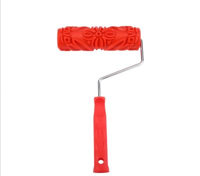 China New Arrival Brush Factory Supply Design Paint Roller For Paint 5 Wall Soft Rubber Pattern for sale