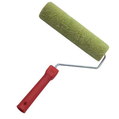 China Dust-proof.Cleaning. Wholesale Custom Red Plastic Flame Retardant PP Paint Roller Brush for sale