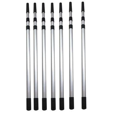 China Disposable Best Selling 3 Section Aluminum Telescopic Pole Hand Tool 3 Meter Extension Cleaning Pole for sale