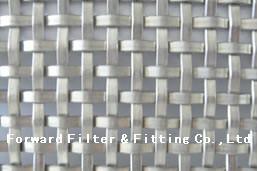 China Crimped Woven Metal Mesh  Retractable Sun Protection For Trade Fair Exhibition for sale