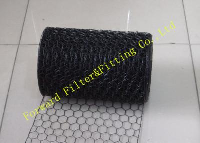 China Custom Epoxy Coated Stainless Steel Woven Wire Mesh Roll , 1 - 10 Mesh for sale