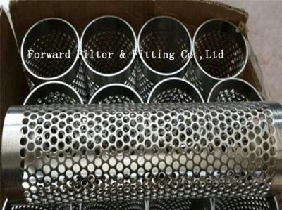 China Custom Seamless Perforated Steel Pipe Of Precise Rolling / High Resistant for sale